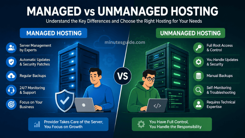 Differences Between Managed and Unmanaged Hosting
