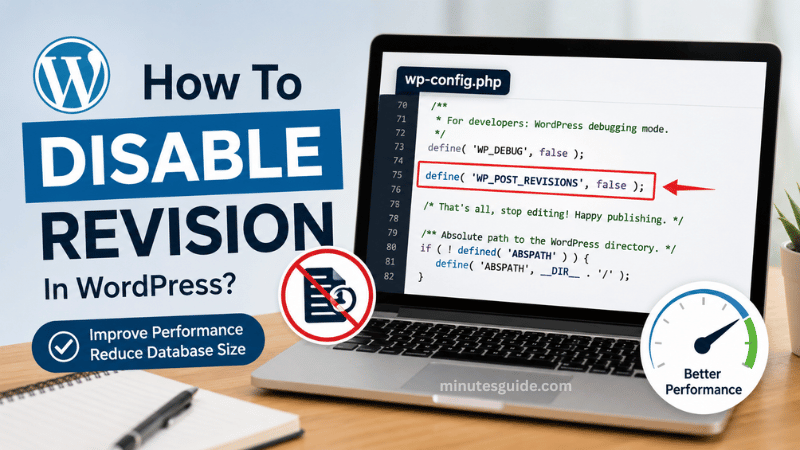 Disable Revision in WordPress