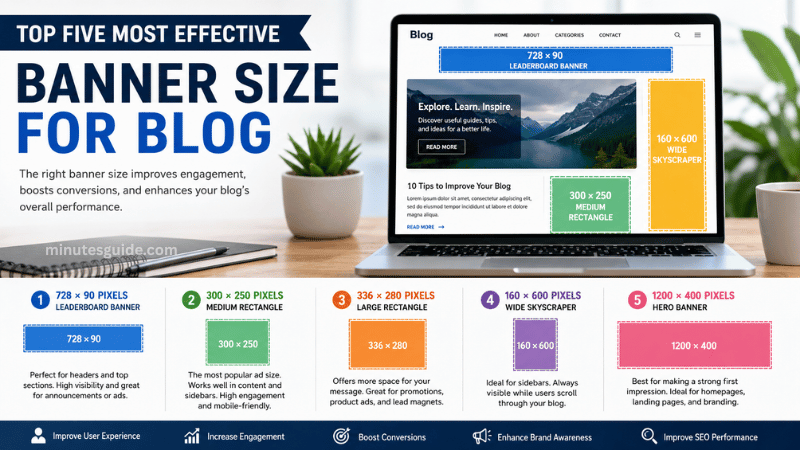 Top Five Most Effective Banner Size for Blog