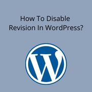 How To Disable Revision In WordPress?