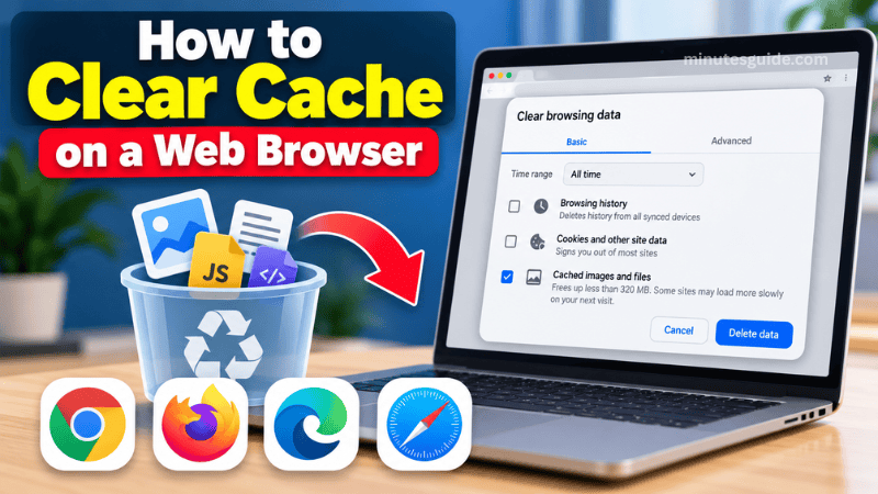 How to Clear Cache on Web Browser