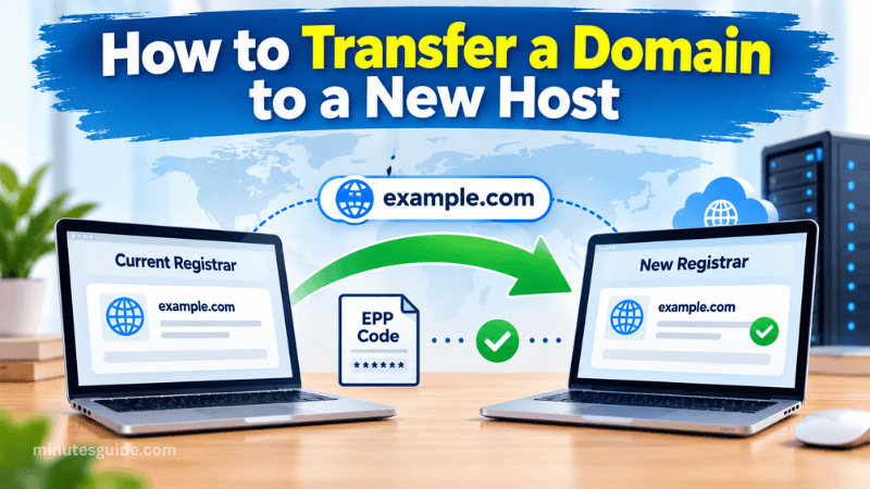 How to Transfer a Domain to New Host?
