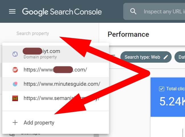 add google search console