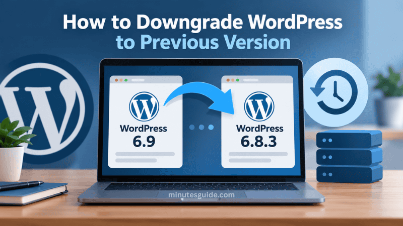 How to Downgrade WordPress to Previous Version