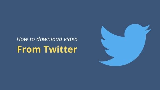 how to download video from twitter