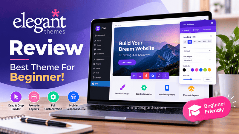 Elegant Themes Review. Best Theme For Beginner!