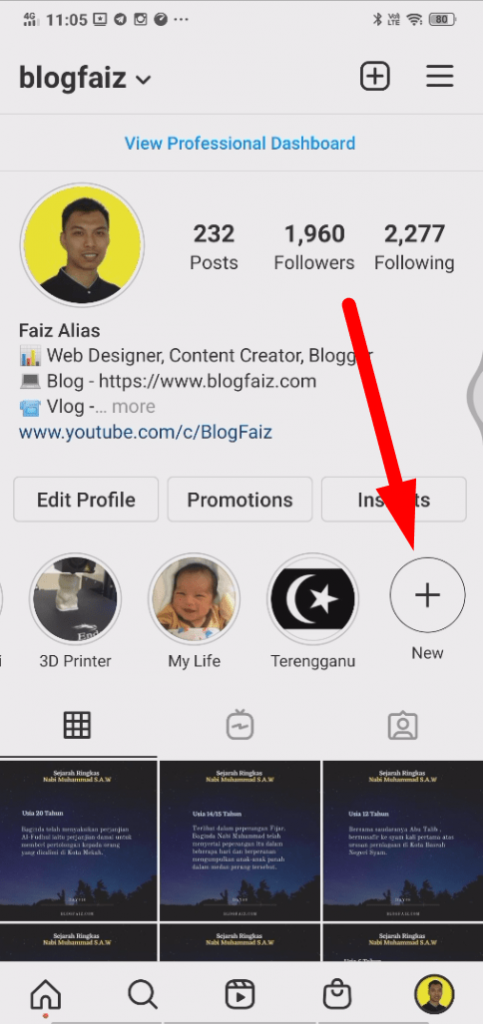 how to make highlights on instagram