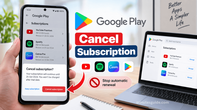 How to Cancel Google Play Subscription (Two Easy Method)