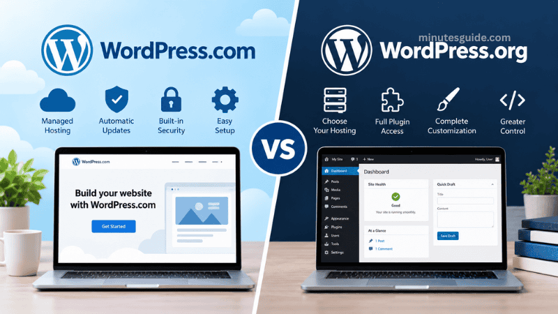 Difference WordPress.com and WordPress.org