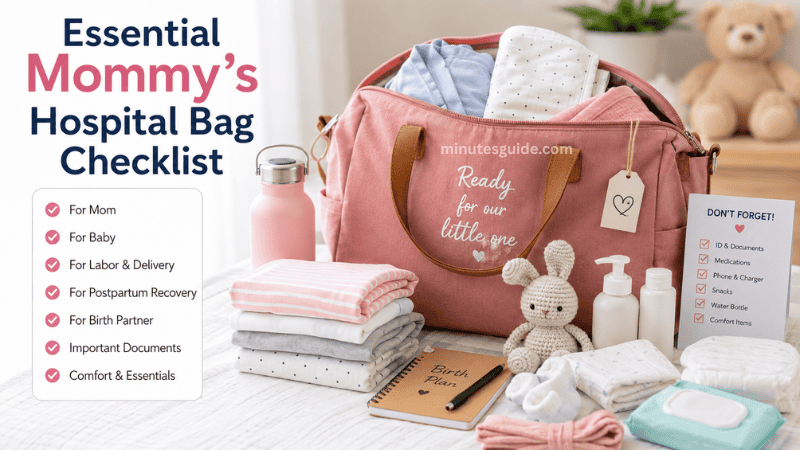 Essential Mommy’s Hospital Bag Checklist