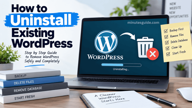 How to Uninstall Existing WordPress